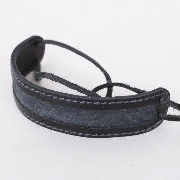 PULSERA CUERO IBIZA NEGRA...