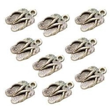 SET 10 CHARMS METAL. BEACH...