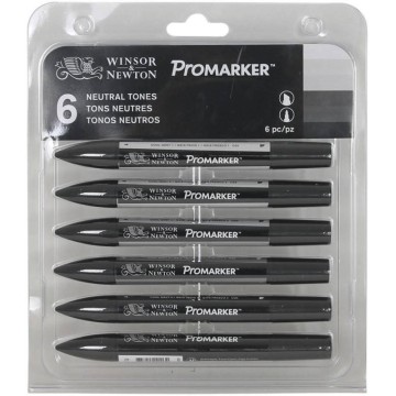 W&N PROMARKER SET 6 TONOS...