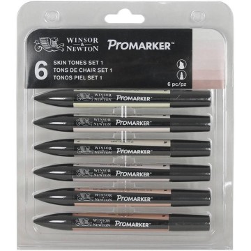 W&N PROMARKER SET 6 TONOS...