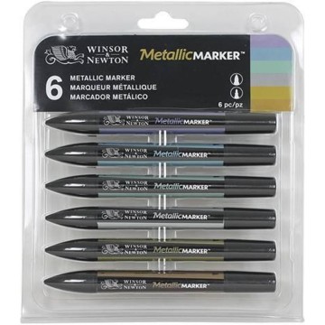 W&N METALLICMARKER SET 6...