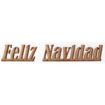 FELIZ NAVIDAD MEDIANO 3cm....