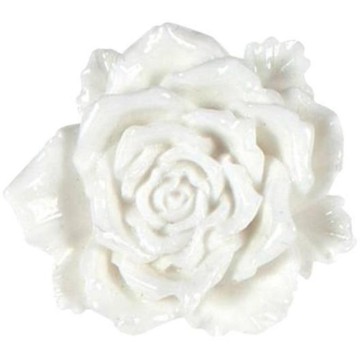 BROCHE ROSA BLANCA 3cm....