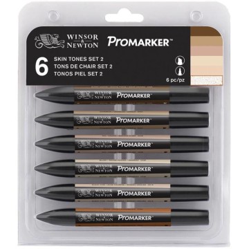 W&N PROMARKER SET 6 TONOS...