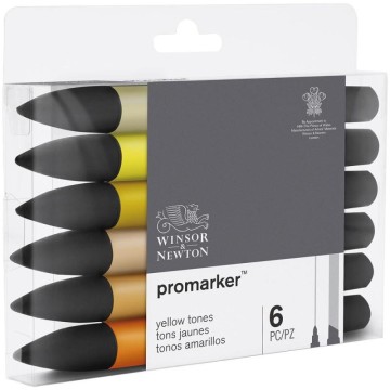 W&N PROMARKER SET 6 TONOS...