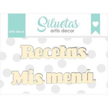 CHIPBOARD "MENU- MIS RECETAS"