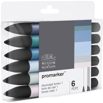 W&N PROMARKER SET 6 TONOS...