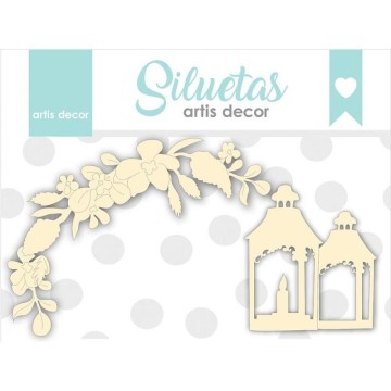 CHIPBOARD  FAROLILLOS Y...