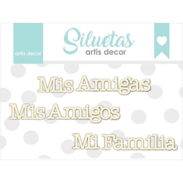 CHIPBOARD "MIS AMIGOS",...