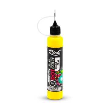 PINTURA DOT RICH 40cc. YELLOW