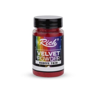 VELVET POWDER RICH 90cc. RED