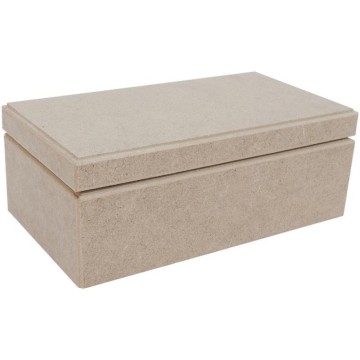 CAJA MDF CON CIERRE 29x10x7cm.