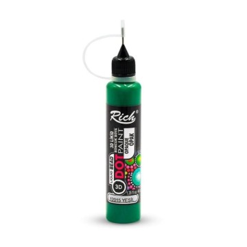 PINTURA DOT RICH 40cc. GREEN