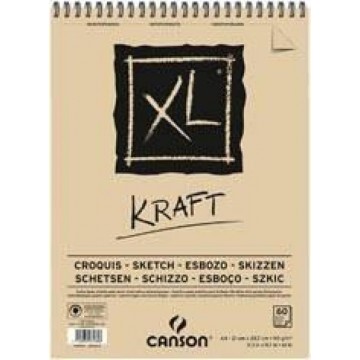 BLOC XL KRAFT 29,7x42cm. A3...