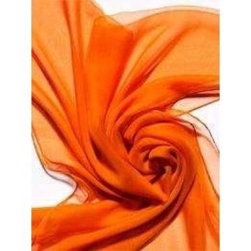 CHIFFON SEDA COLOR NARANJA...