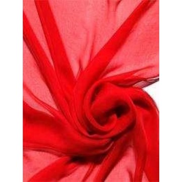 CHIFFON SEDA COLOR ROJO...