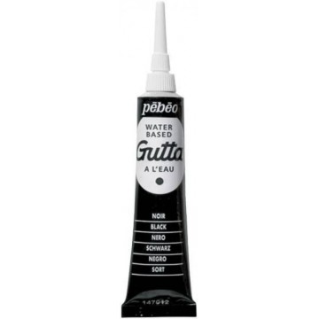 GUTTA AL AGUA PEBEO 20ML.NEGRO