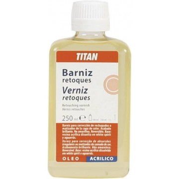 BARNIZ RETOQUE 250ML TITAN