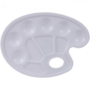 PALETA OVAL PLASTICO 6+4...