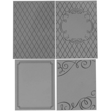 SET 4 CARPETAS EMBOSSING...