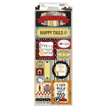 BOBUNNY HAPPY TAILS STICKER...