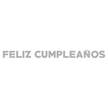 "FELIZ CUMPLEAÑOS" 10,5 CM...