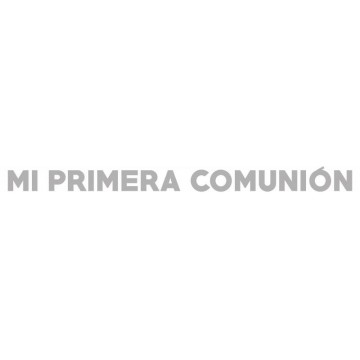 "MI PRIMERA COMUNION " 10,5...